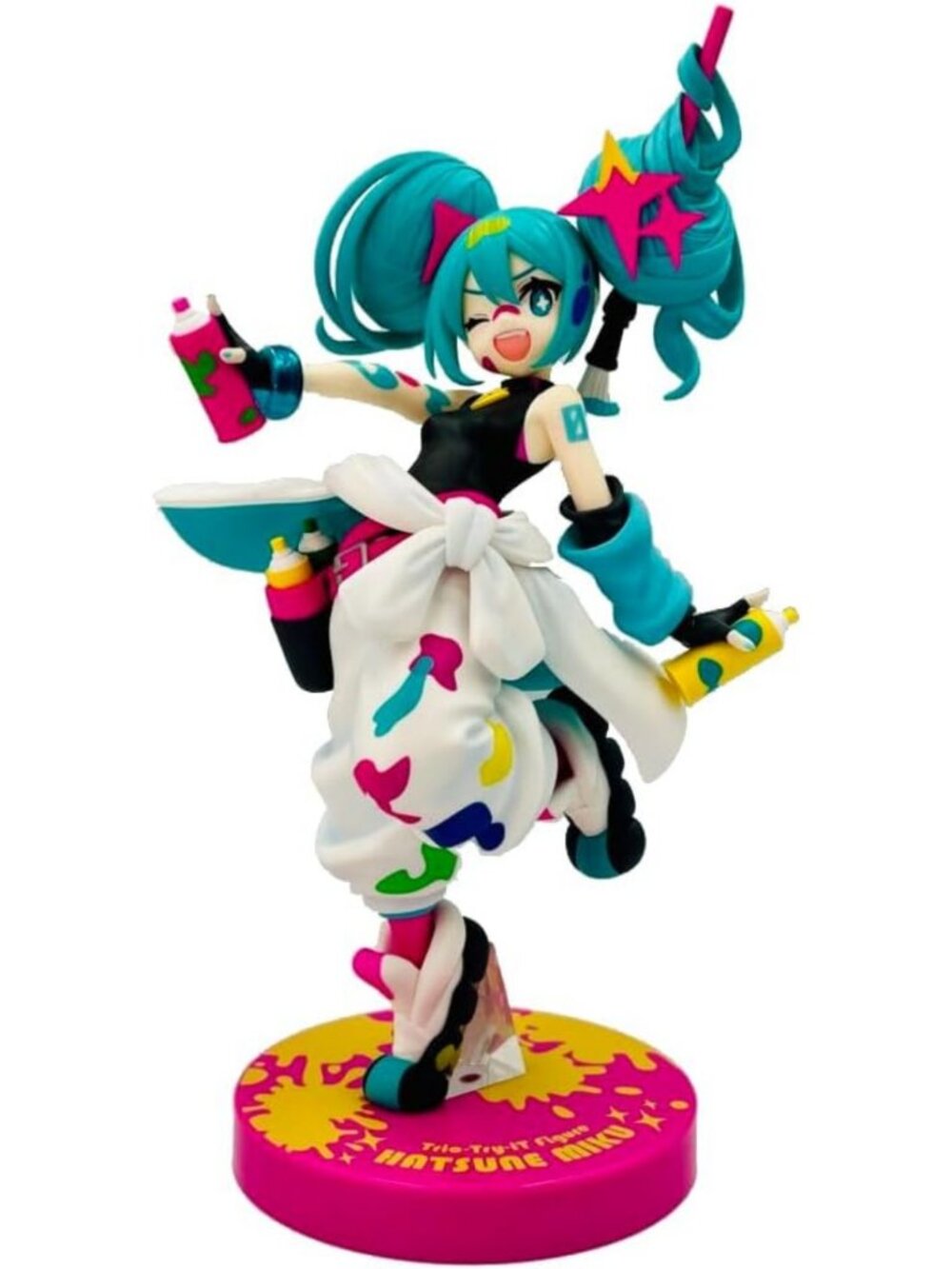 Anime Figure - Hatsune Miku Trio Paint Girl Ver. Collectible Toy for Fans